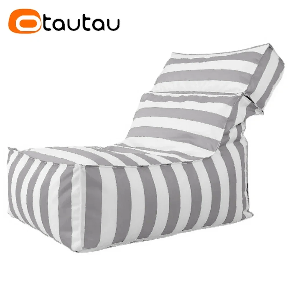 Outdoor Sitzsackbezug Lounge Pouf Bezug Wasserdicht Relax Garten Terrasse