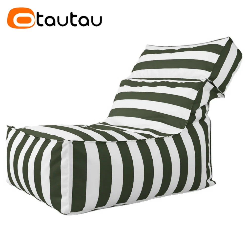 Outdoor Sitzsackbezug Lounge Pouf Bezug Wasserdicht Relax Garten Terrasse