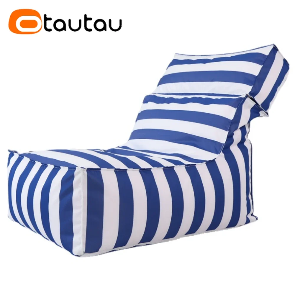 Outdoor Sitzsackbezug Lounge Pouf Bezug Wasserdicht Relax Garten Terrasse